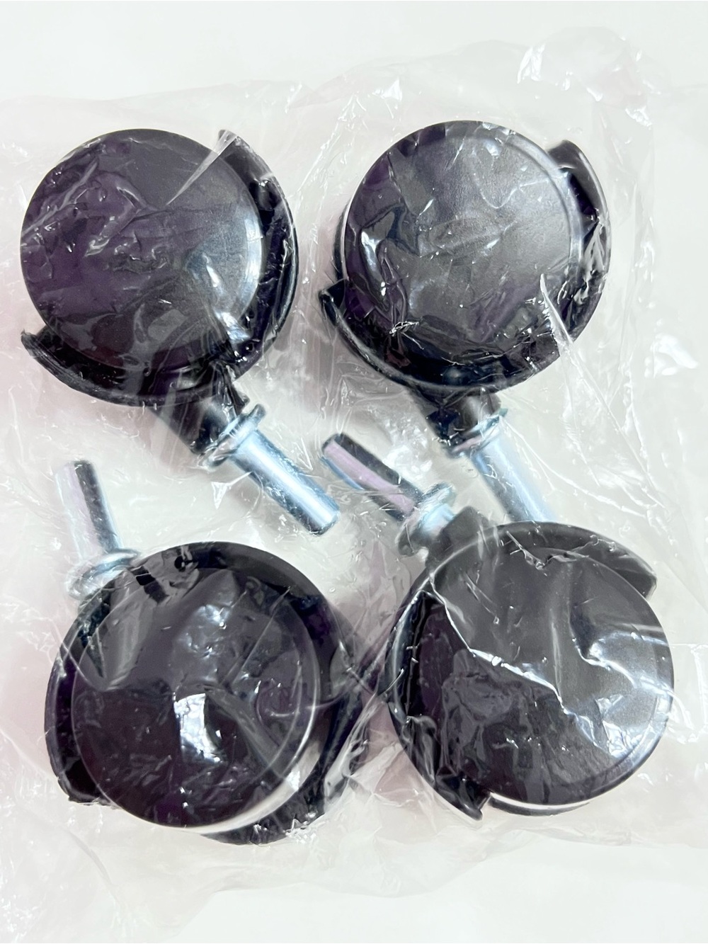 Black Replacement Swivel Wheels